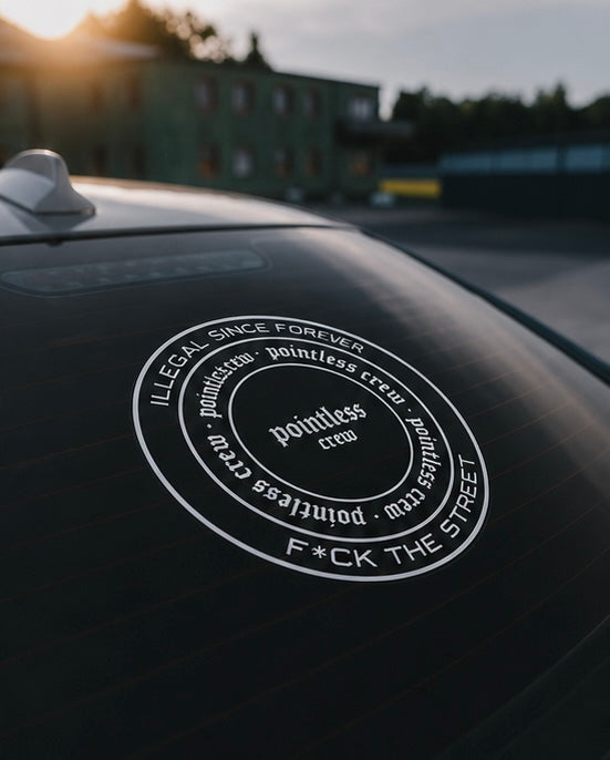 FUCK THE STREET STICKER