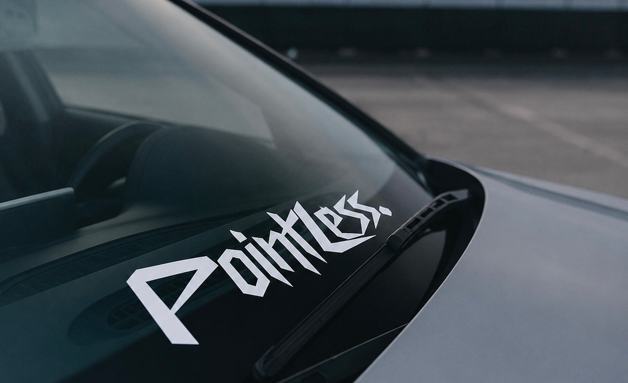POINTLESS CREW STICKER