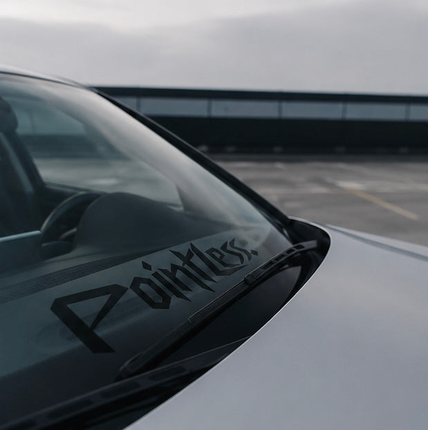 POINTLESS CREW STICKER